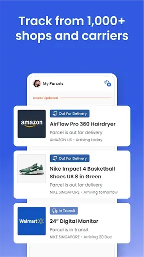 Скриншот 5 — Parcel Monitor - Track Package