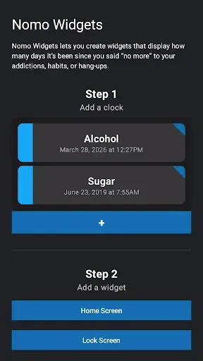 Скриншот 1 — Nomo Widgets