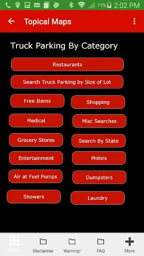 Скриншот 4 — ParkMyRig, Truck Parking Guide