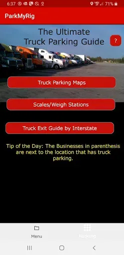 Скриншот 7 — ParkMyRig, Truck Parking Guide