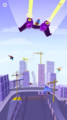 Скриншот 2 — Swing Loops: Grapple Hook Race