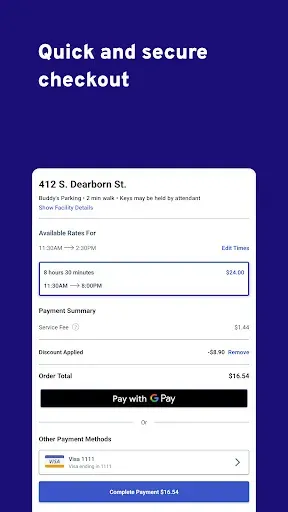 Скриншот 8 — ParkWhiz -- Parking App