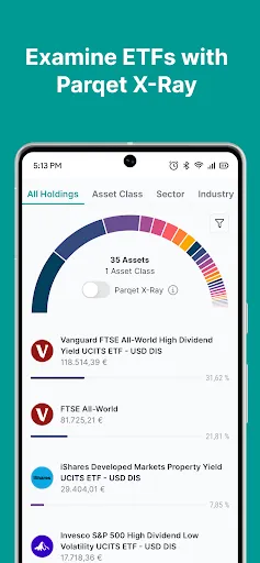 Скриншот 5 — Parqet - Portfolio Tracker