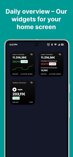 Скриншот 7 — Parqet - Portfolio Tracker