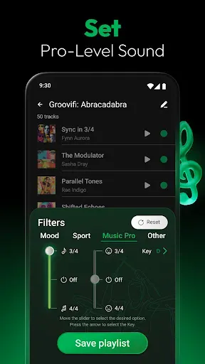Скриншот 6 — Groovifi - Playlist Generator
