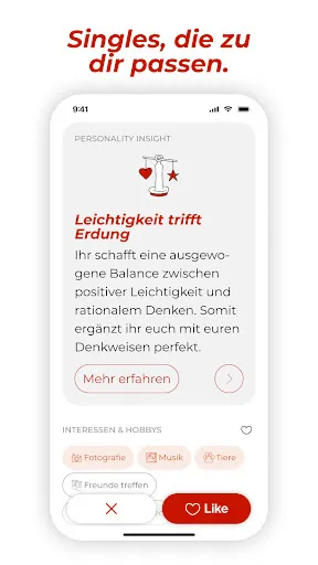 Скриншот 4 — Parship: die Dating App