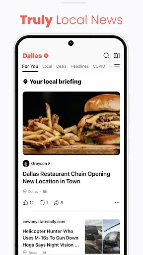 Скриншот 4 — NewsBreak: Local News & Alerts