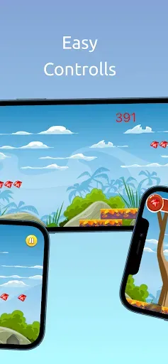 Скриншот 3 — Bounce King: Red Bounce Ball
