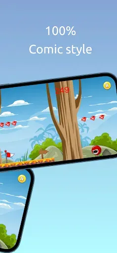 Скриншот 5 — Bounce King: Red Bounce Ball