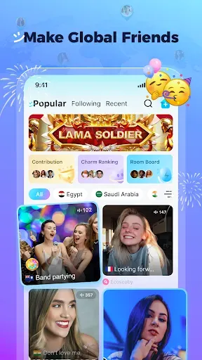 Скриншот 6 — Hichat- Game & Chat friends