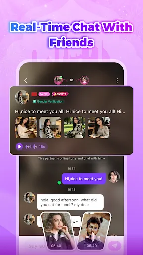 Скриншот 5 — Yoki-Real Chat&Party