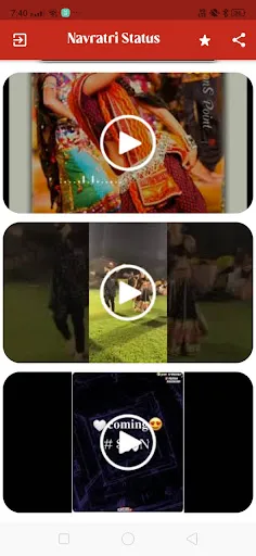Скриншот 5 — Navratri Video Status