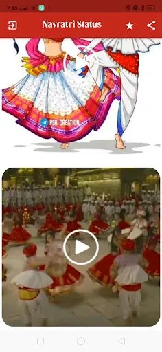 Скриншот 6 — Navratri Video Status