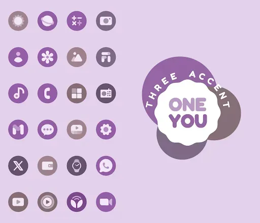 Скриншот 3 — OneYou Three Accent Icons