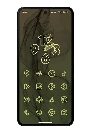 Скриншот 2 — PixLinear You Icon Pack