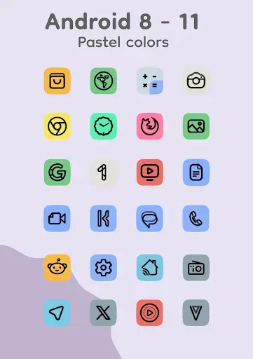 Скриншот 4 — Pix Material Expressive Icons