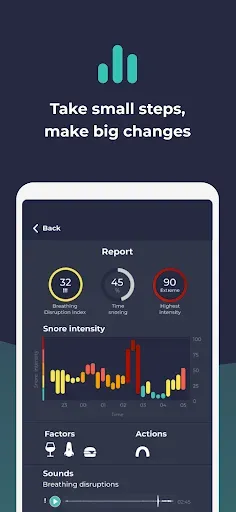 Скриншот 3 — SnoreLogic: Track Your Snoring