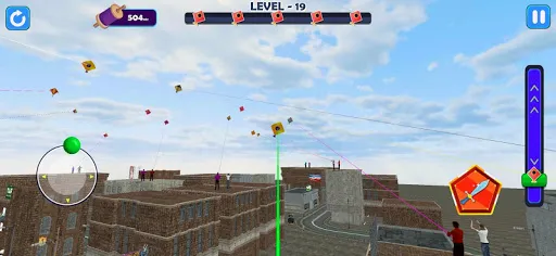 Скриншот 2 — Indian Kite Flying 3D