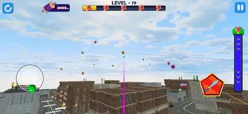 Скриншот 3 — Indian Kite Flying 3D