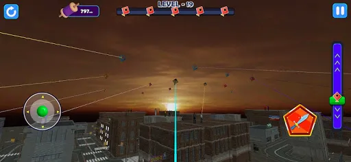 Скриншот 4 — Indian Kite Flying 3D