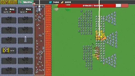 Скриншот 3 — Zero Stress King: Idle Defense