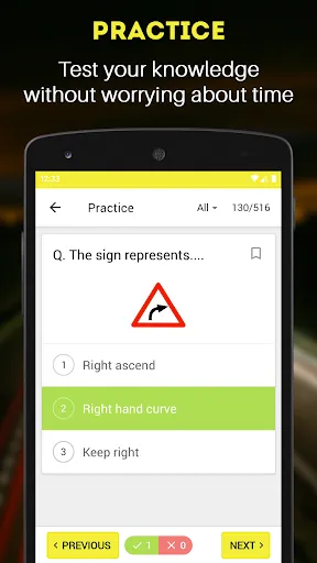 Скриншот 4 — RTO Exam: Driving Licence Test