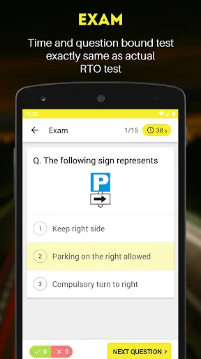 Скриншот 5 — RTO Exam: Driving Licence Test