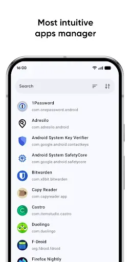 Скриншот 1 — Skit - apps manager