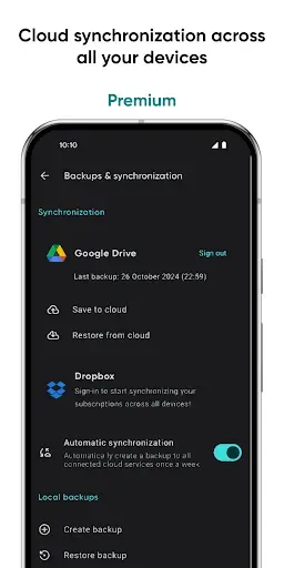 Скриншот 7 — Tilla - subscriptions manager
