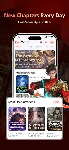 Скриншот 3 — PawRead - Read Fantasy Novels