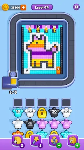 Скриншот 2 — Color Shooter: Cube Sort