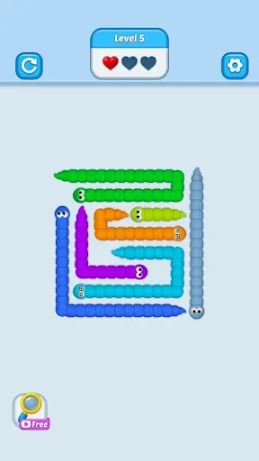 Скриншот 6 — Wiggle Escape: Snake Puzzle