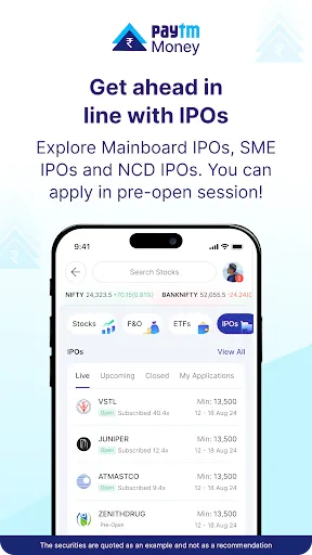 Скриншот 6 — Paytm Money Stocks, MF, IPO