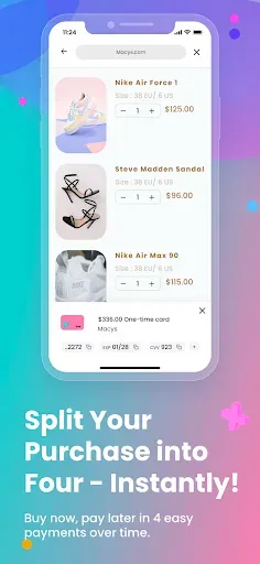 Скриншот 6 — Four | Buy Now, Pay Later