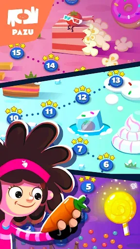 Скриншот 5 — Dinner Spinner Match 3 Game