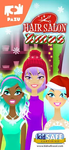 Скриншот 1 — Girls Hair Salon Xmas