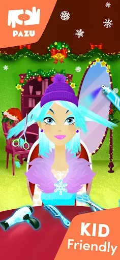 Скриншот 3 — Girls Hair Salon Xmas