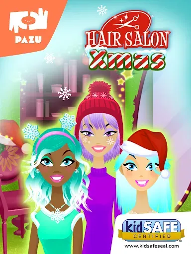 Скриншот 7 — Girls Hair Salon Xmas