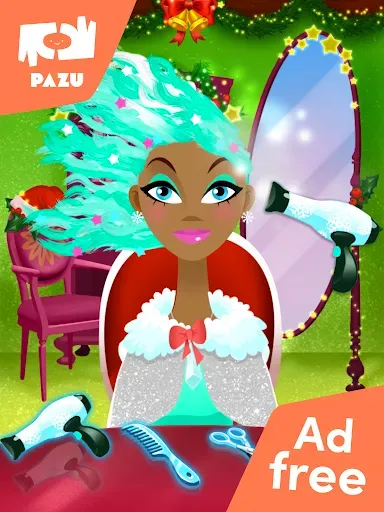 Скриншот 8 — Girls Hair Salon Xmas