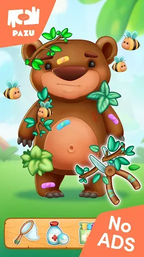 Скриншот 2 — Джунгли ветеринарные игры