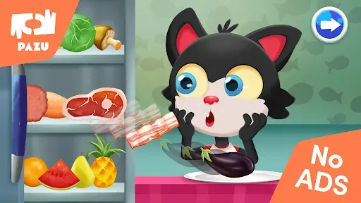 Скриншот 1 — Paw Kitchen игры для детей