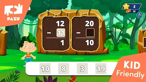 Скриншот 2 — 2nd Grade Math - Play&Learn