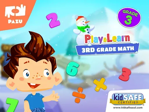 Скриншот 7 — 3rd Grade Math - Play&Learn