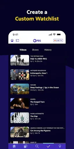 Скриншот 8 — PBS: TV Shows & Documentaries