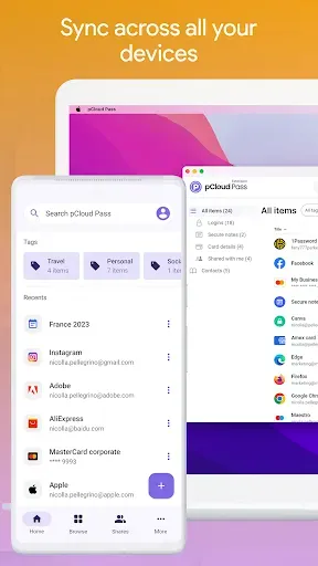 Скриншот 6 — pCloud Pass - Password manager