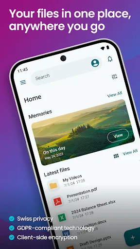 Скриншот 1 — pCloud: Cloud Storage