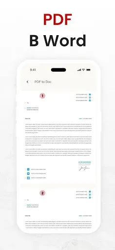 Скриншот 3 — PDF конвертер - JPG в PDF
