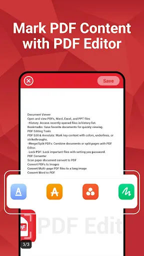 Скриншот 2 — PDF Editor & Document Viewer