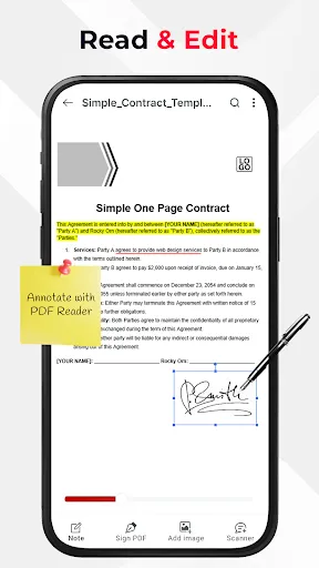 Скриншот 3 — PDF Viewer - All PDF Reader