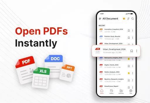 Скриншот 1 — PDF Viewer - Open, Edit, Scan